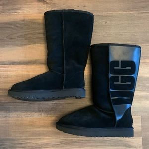 New tall, black UGGs